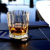 passport and alcohol drink
