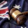 Australian lawmakers use breathalyser data as justice unfolds on the national flag.