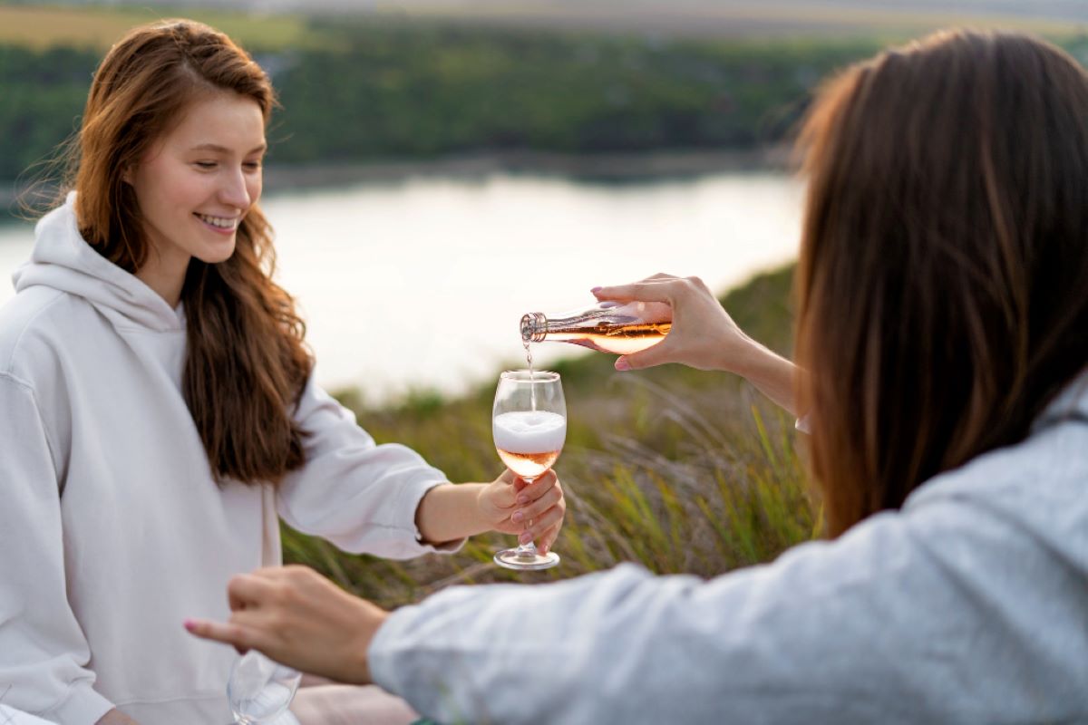 2 girls Promoting Mindful Drinking Practices Through Community Workshops