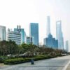 City centres with busy streets and tall buildings highlight the need for more public breathalyser stations to promote safer communities.