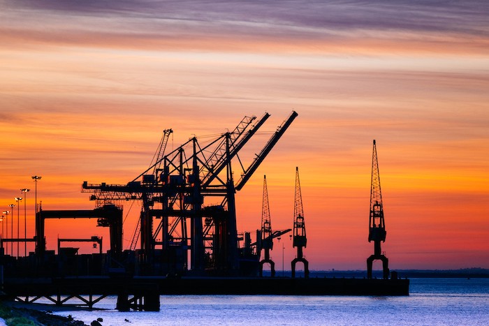 breathalysers in martime industry support workers around port machinery