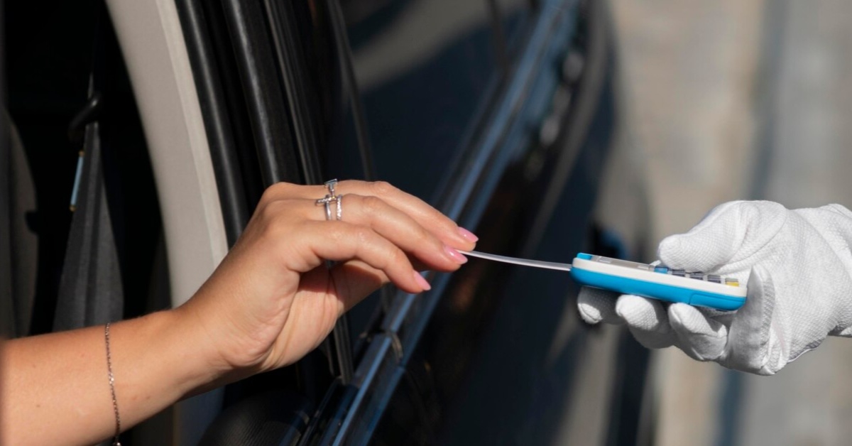 drive-through breathalyser services