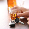 alcoholic beverage car key and breathlyser personal safety