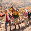 people hiking use breathalysers for outdoor safety
