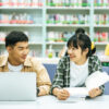 students read books and learn about breathalysers in alcohol safety
