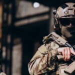 Soldiers using wearable breathalysers in military fitness